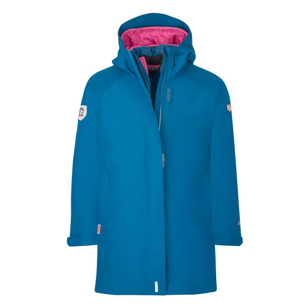 Trollkids - Girl's Senja 3in1 Coat - Mantel Gr 176 blau von Trollkids