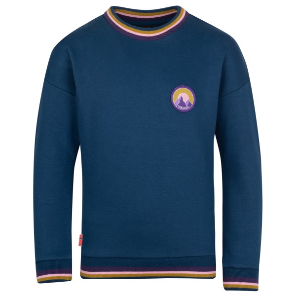 Trollkids - Girl's Senja Sweatshirt - Pullover Gr 152 blau von Trollkids