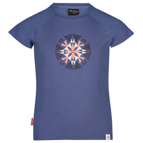 Trollkids - Girl's Senja T - T-Shirt Gr 152 blau von Trollkids