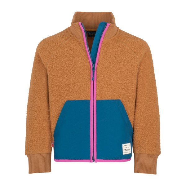 Trollkids - Girl's Vega Jacket - Fleecejacke Gr 140 orange von Trollkids