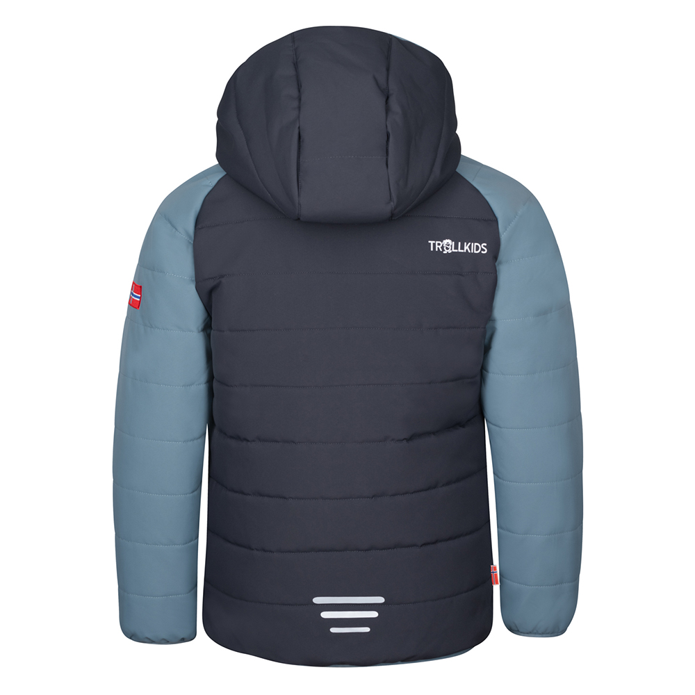 Trollkids Hafjell Pro Jacket Blau,Grau 116 cm Junge von Trollkids