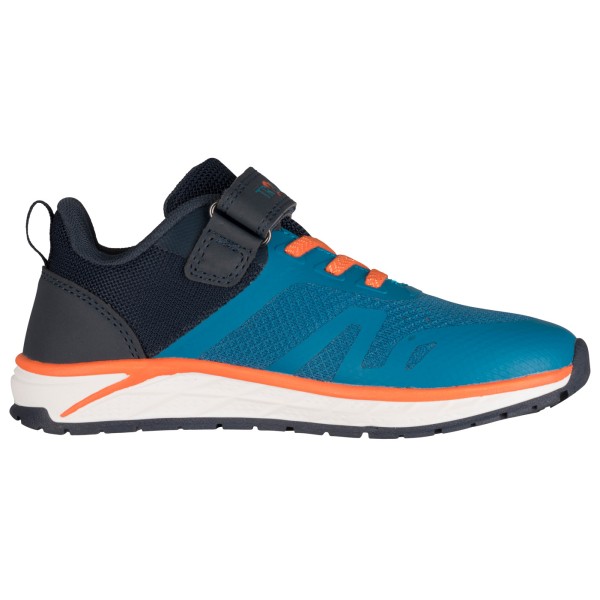 Trollkids - Kid's Alesund Sneaker - Freizeitschuhe Gr 27 blau/orange von Trollkids