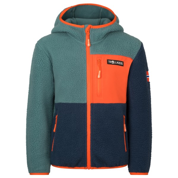 Trollkids - Kid's Aurlandsfjord Jacket - Fleecejacke Gr 164 blau von Trollkids
