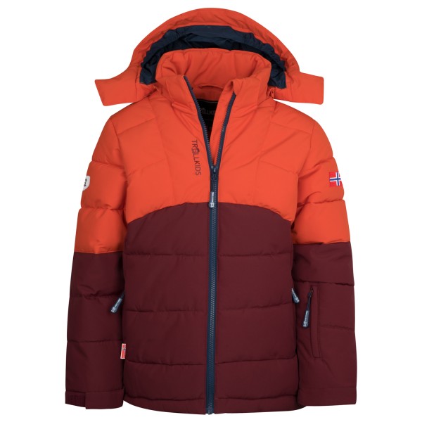 Trollkids - Kid's Gryllefjord Jacket - Winterjacke Gr 164 rot von Trollkids