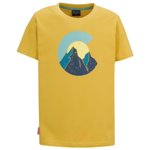 Trollkids - Kid's Halsafjord T-Shirt - T-Shirt Gr 104 gelb von Trollkids