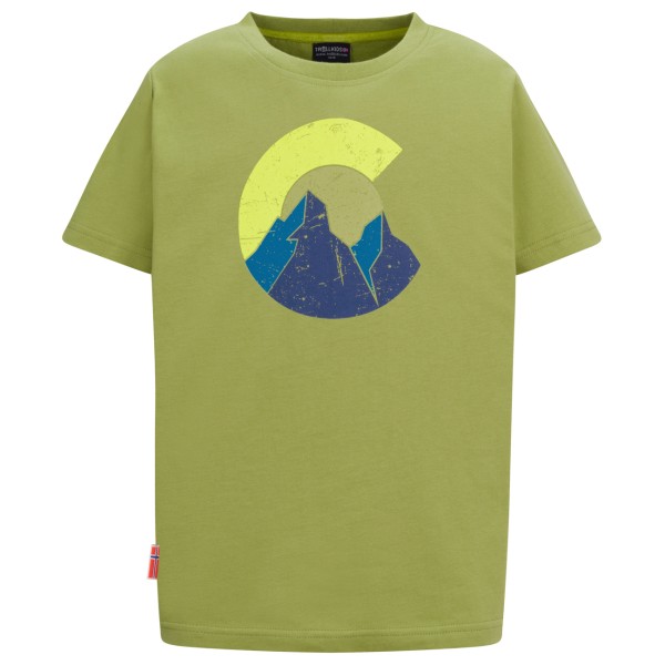 Trollkids - Kid's Halsafjord T-Shirt - T-Shirt Gr 104 oliv von Trollkids