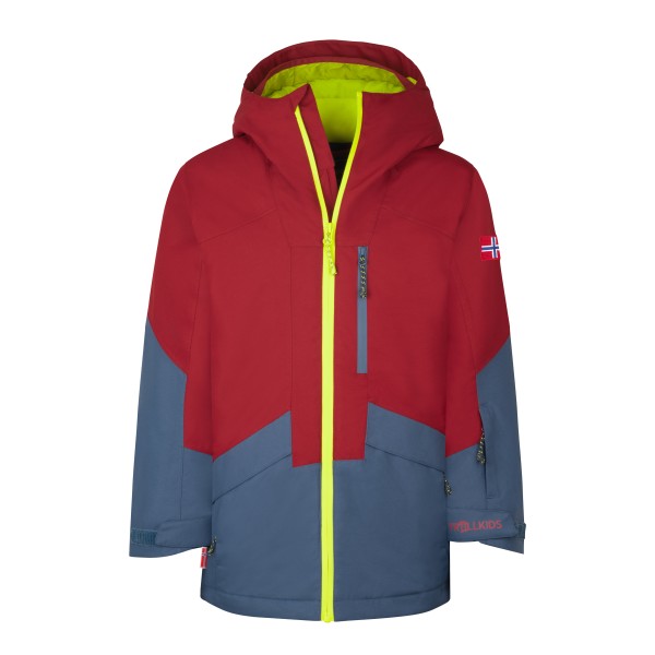 Trollkids - Kid's Kongsberg Jacket - Winterjacke Gr 140 rot von Trollkids