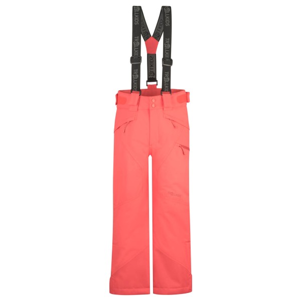 Trollkids - Kid's Kongsberg Ski Pant - Skihose Gr 104 rot von Trollkids