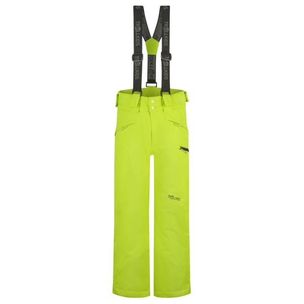 Trollkids - Kid's Kongsberg Ski Pant - Skihose Gr 110 grün von Trollkids