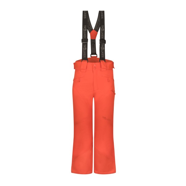 Trollkids - Kid's Kongsberg Ski Pant - Skihose Gr 140 rot von Trollkids