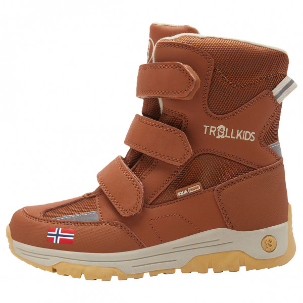 Trollkids - Kid's Lofoten Winter Boots - Winterschuhe Gr 28 braun von Trollkids