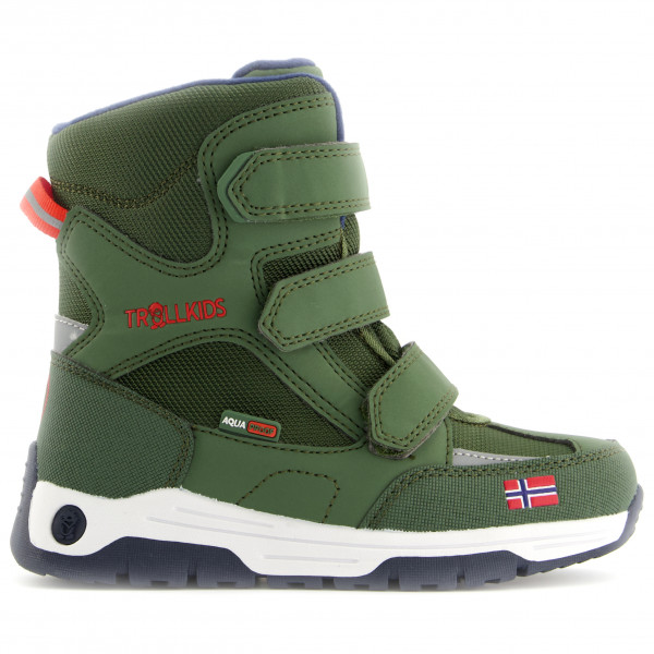 Trollkids - Kid's Lofoten Winter Boots - Winterschuhe Gr 30 oliv von Trollkids