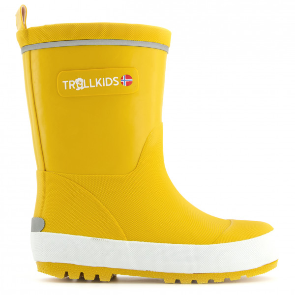 Trollkids - Kid's Lysefjord Rubber Boots - Gummistiefel Gr 25 gelb von Trollkids