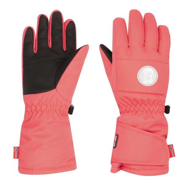 Trollkids - Kid's Narvik Glove - Handschuhe Gr 6 - 11-12 Years rot von Trollkids
