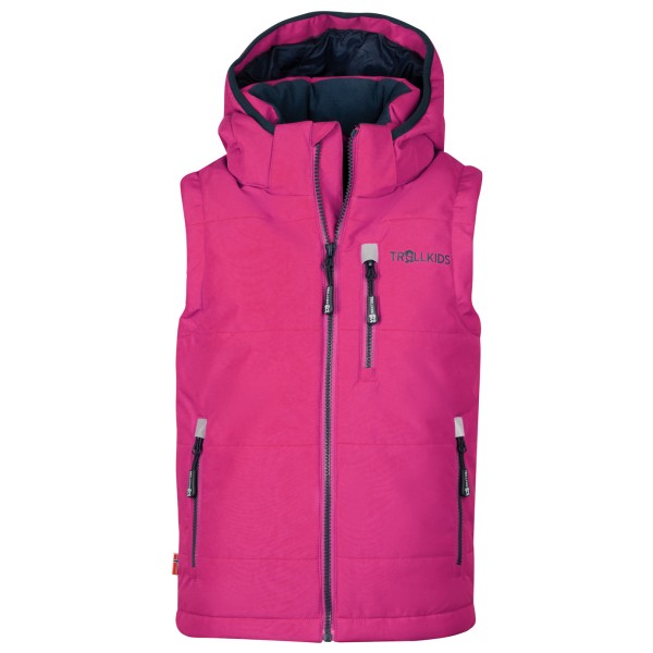 Trollkids - Kid's Narvik Vest XT - Kunstfaserweste Gr 92 rosa von Trollkids
