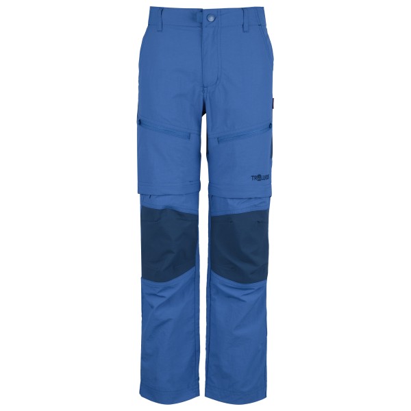 Trollkids - Kid's Nordfjord Zip-Off Pants Slim Fit - Trekkinghose Gr 104 blau von Trollkids