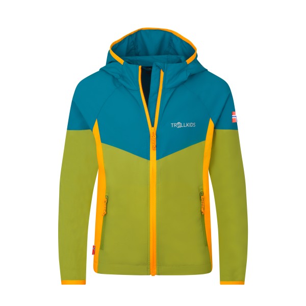 Trollkids - Kid's Sira Jacket - Windjacke Gr 92 oliv von Trollkids
