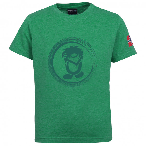 Trollkids - Kid's Trollfjord Tee - T-Shirt Gr 104 grün von Trollkids