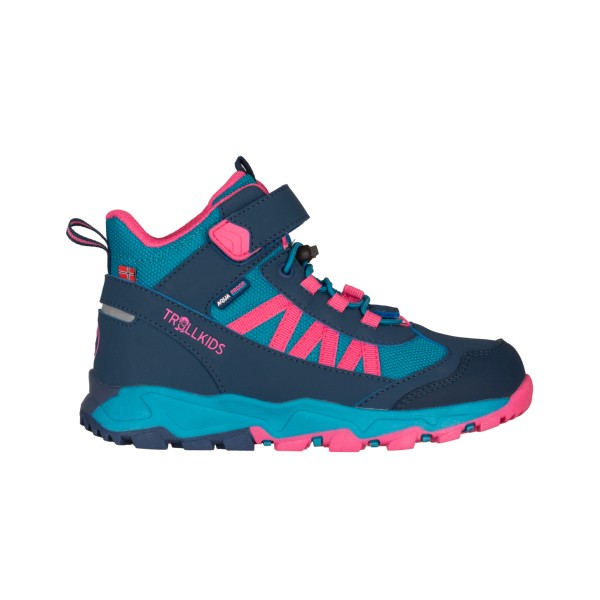 Trollkids - Kid's Tronfjell Hiker Mid - Wanderschuhe Gr 31 blau von Trollkids