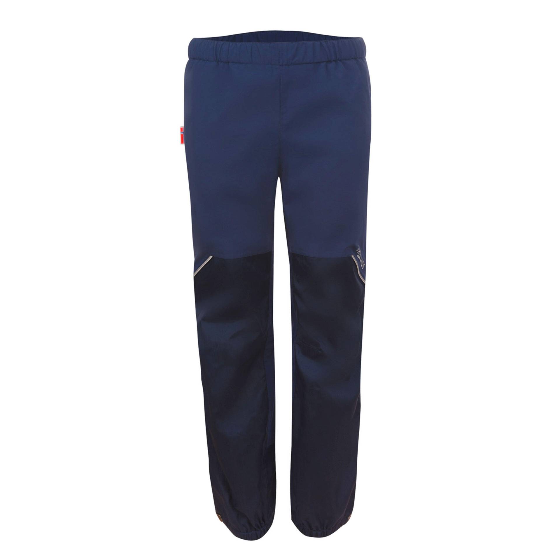 Trollkids Regenhose Kinder wasserdicht Wandern Gr. 104-164 - Lofoten marineblau von Trollkids