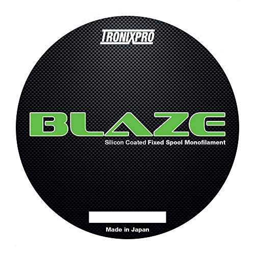 Tronixpro Blaze Fixed Spool Line Angelschnur, gelb, 0.33mm, 17.7lb, 1000m von Tronixpro