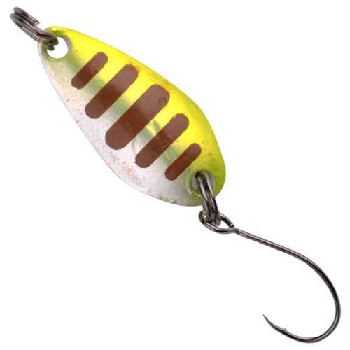 Trout Master Incy Spoon 2cm 0,5g - Forellenblinker zum Ultra Light Angeln auf Forellen, Blinker zum Forellenangeln, Spoonblinker, Farbe:Saibling Trout Master Incy Spoon 2cm 0,5g - Forellenblinker zum Ultra Light Angeln auf Forellen, Blinker zum Forellenangeln, Spoonblinker, Farbe:Saibling von Trout Master