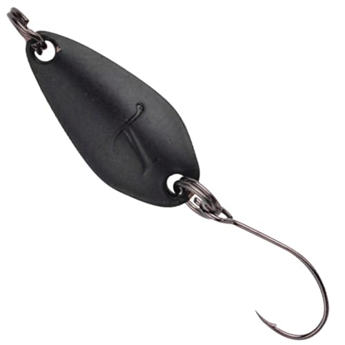 Trout Master Incy Spoon 2cm 2,5g - Forellenblinker, Farbe:Black n White von Trout Master