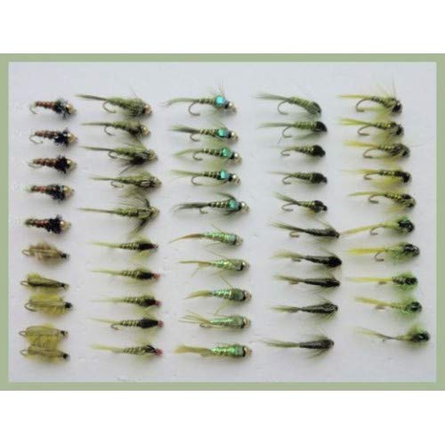50 Awesome Olive Nymphen von Troutflies Nymphs