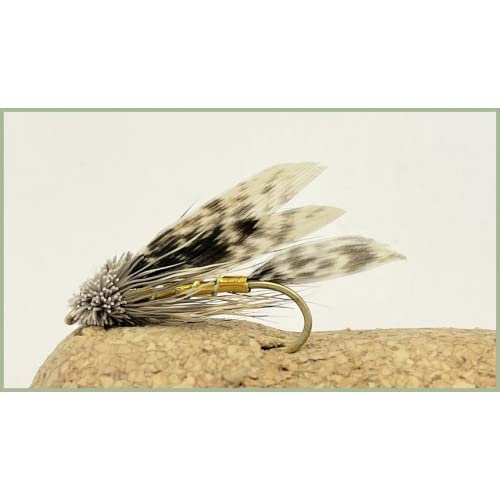 6 Stück natur Stößel Minnow Lure Angeln Fliegen, Auswahl von Größen 10/12 von Troutflies UK Ltd