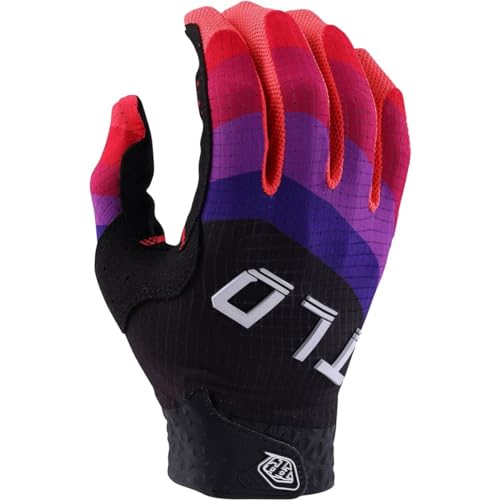 Troy Lee Designs Air-Handschuh, Reverb Black/Glo Red, Größe XXL von Troy Lee Designs