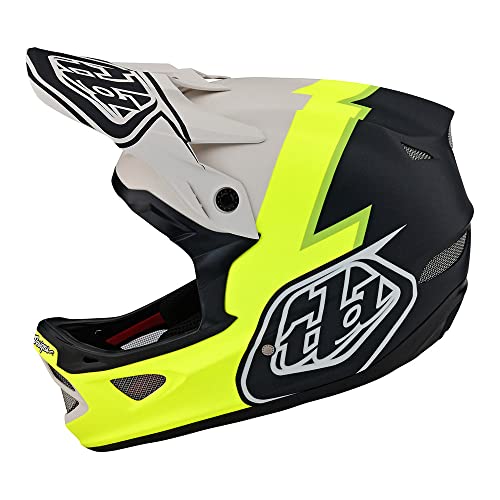 Troy Lee Designs Downhill MTB-Helm D3 Fiberlite Gelb Gr. L von Troy Lee Designs