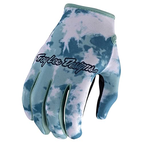Troy Lee Designs Flowline Plot Motocross-Handschuhe (Light Blue,M) von Troy Lee Designs