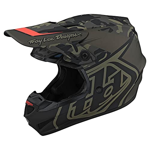 Troy Lee Designs GP Overload Camo Motocross Helm (Green,L) von Troy Lee Designs