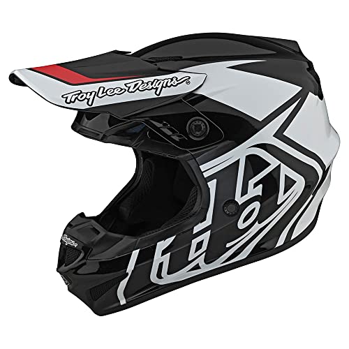 Troy Lee Designs GP Overload Motocross Helm (Black/White,XL) von troy lee designs