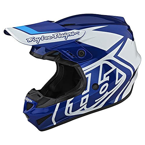 Troy Lee Designs GP Overload Motocross Helm (Blue/White,L) von Troy Lee Designs