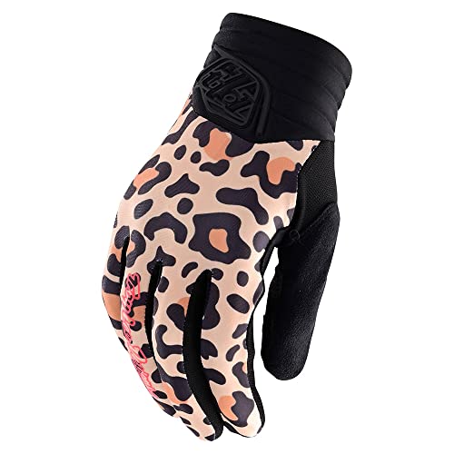 Troy Lee Designs Luxe Leopard Damen Motocross Handschuhe (Caramel,L) von Troy Lee Designs
