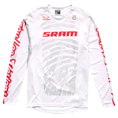 Troy Lee Designs MTB-Jersey Langarm Sprint Grau Gr. 2XL von Troy Lee Designs