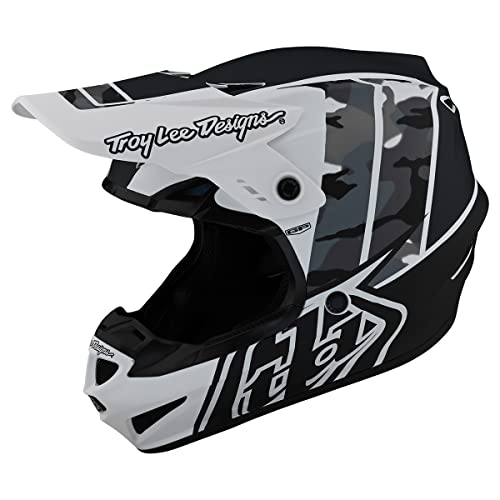 Troy Lee Designs Motocross Helm GP, Nova Camo - Weiß, L, 103-TLD-GP von Troy Lee Designs