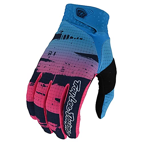 Troy Lee Designs One & Done Air Brushed Motocross Handschuhe (Blue/Pink,2XL) von Troy Lee Designs