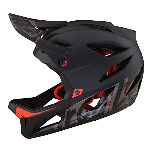 Troy Lee Designs Stage Erwachsene Fahrrad Downhill Enduro Helm W/MIPS, Signature Black, X-Large/XXL von Troy Lee Designs