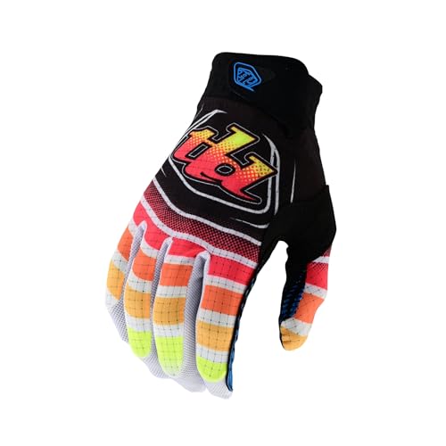 Troy Lee Designs Youth Air-Handschuh, Wavez, Schwarz/Mehrfarbig, Gr e XL von Troy Lee Designs