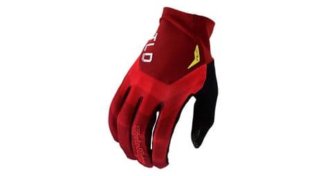 lange handschuhe troy lee designs ace rot von Troy Lee Designs