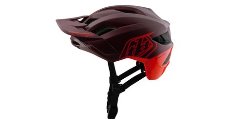 mtb helm troy lee designs flowline se mips bordeaux rot von Troy Lee Designs