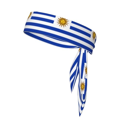 Uruguay-Stirnbänder, Sport-Kopfband, Stirnband für Damen und Herren, Haarband für Laufen, Workout, Fußball von Trukd