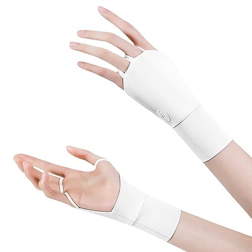 Tsffae 1 Paar Golf Halbe Fingerhandschuh Fraueneis Seiden Sonnenschutzmittel Atmungsaktive Handschuhe Sonnenschutzhandschuhe Zum Reiten Angeln von Tsffae