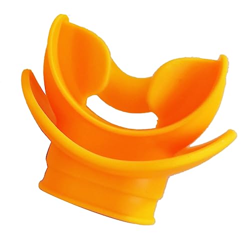 TsoLay 1 Stück Atemregler Scuba Bite Diving Equipment Wasser Schnorchelventil Orange von TsoLay