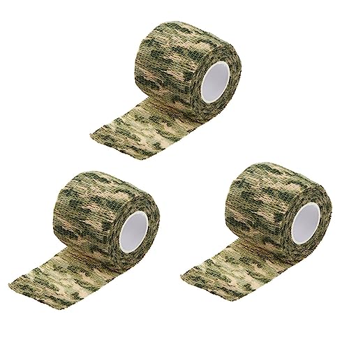 TsoLay 3 x Outdoor Radfahren Camo Wrap Jagd Camouflage Stealth Tape Camo 2 von TsoLay