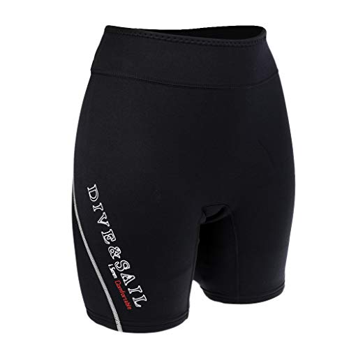 Tubayia Herren Neopren Pants Shorts Kurze Hose Neoprenhose Tauchhose Neoprenanzug Shorts für Schwimmen Surfen Tauchen von Tubayia