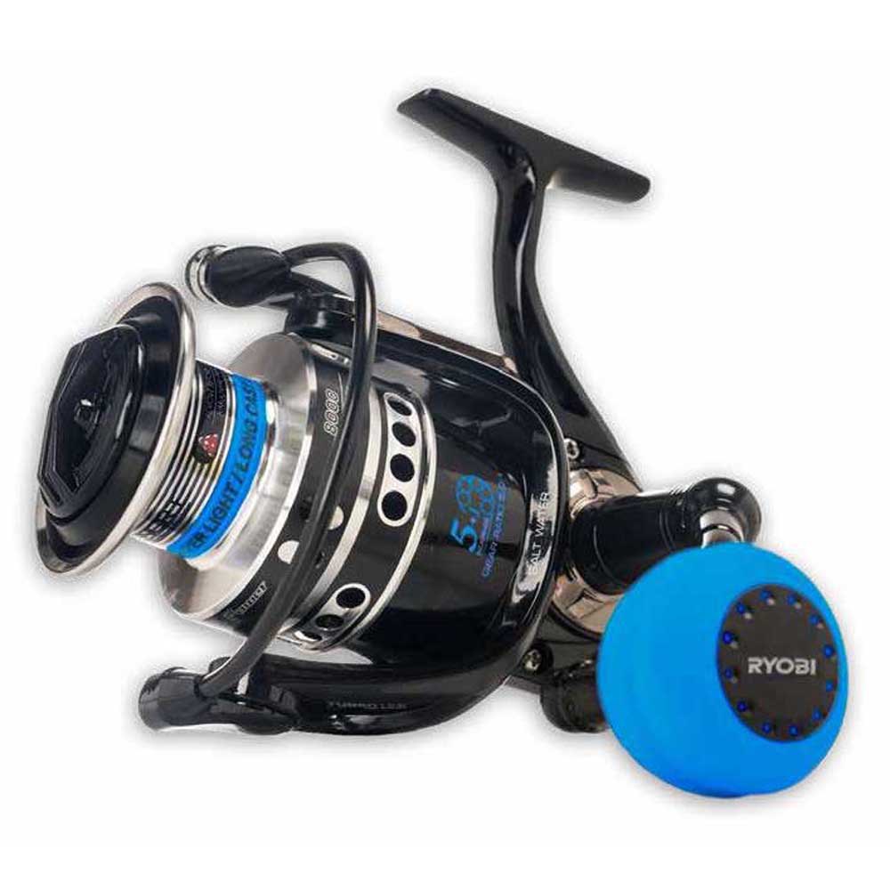Tubertini Ap Power Spinning Reel Silber 8000 von Tubertini