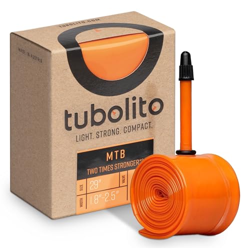 Tubolito Unisex – Erwachsene 330 000 07 Fahrradschlauch, Orange, 29 x 1.8-2.5 von Tubolito